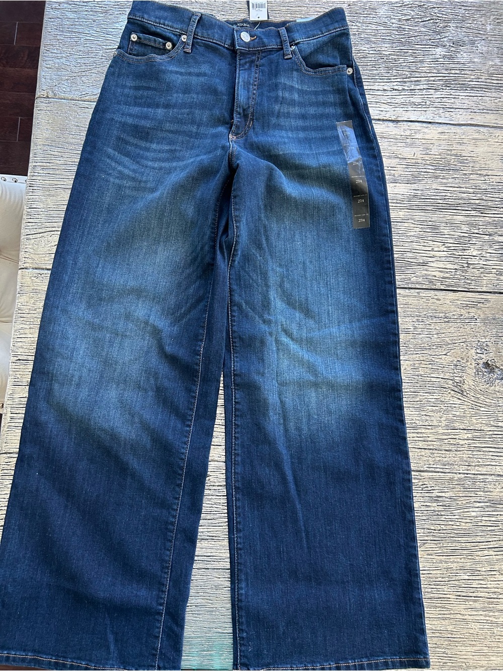 Banana Republic Dark Blue Bootcut Jeans